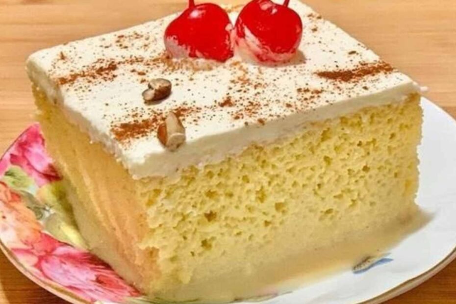 Pastel Tres Leches Casero! Un Delicioso Postre para Disfrutar