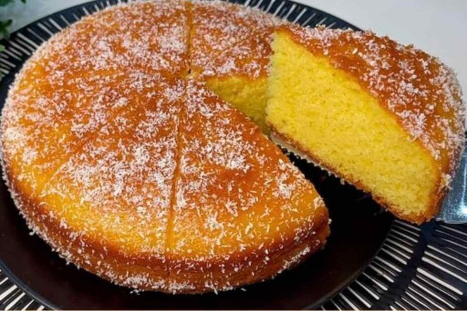 Bizcocho de Coco! Delicia Tropical
