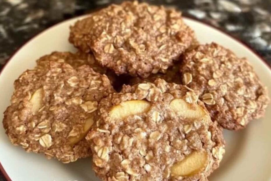 Galletas de Avena y Manzana! Receta sin Harina, Azúcar y Aceite
