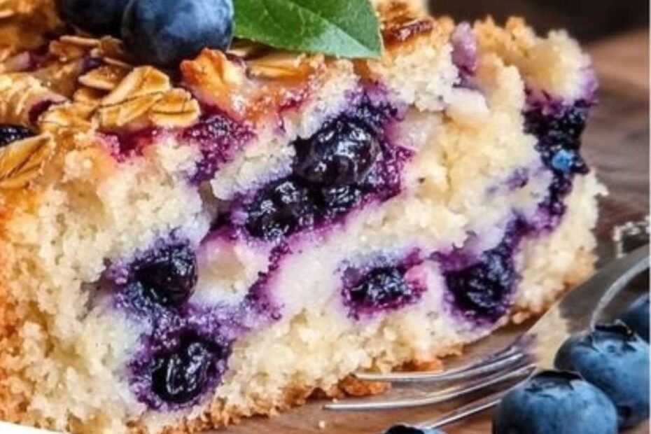 Bizcocho de Avena, Manzana y Arándanos:! Saludable y Deliciosa