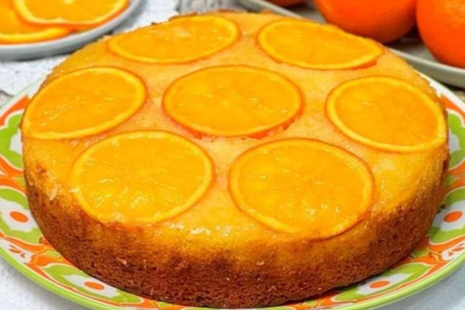 Bizcocho de Naranja Invertido! Un Postre Exquisito y Refrescante
