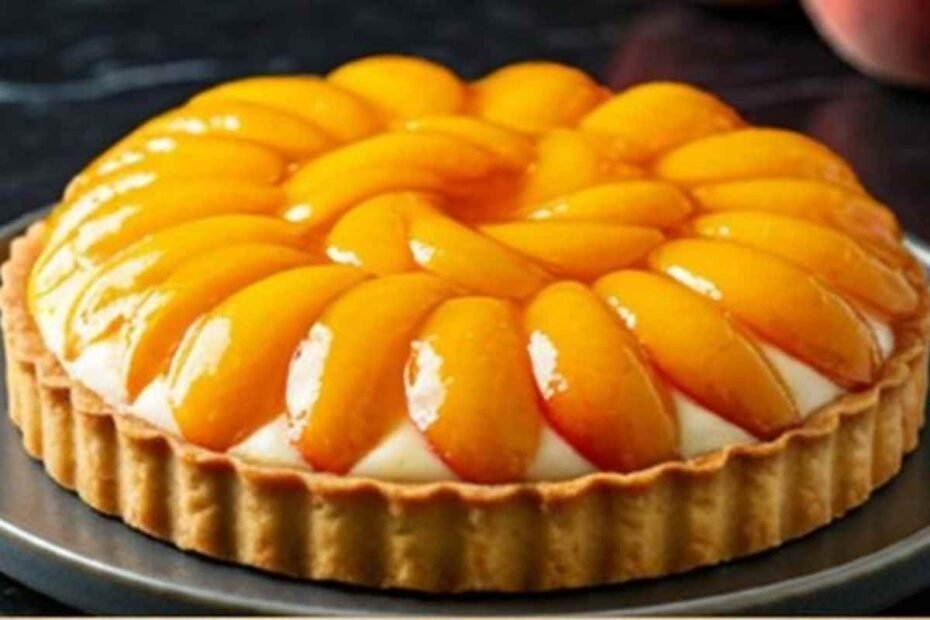 Deliciosa Tarta de Durazno! Postre Clásico con un Toque Especial