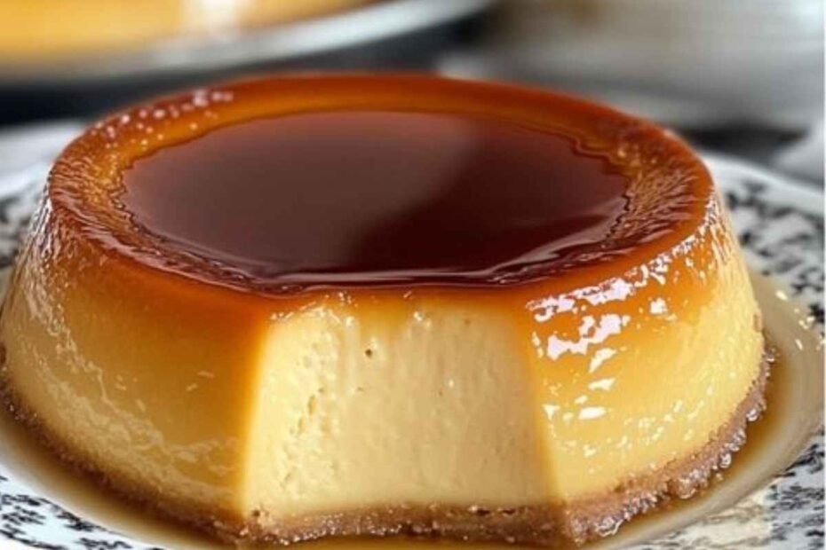Flan de Galletas María Sin Horno! Postre Clásico y Cremoso