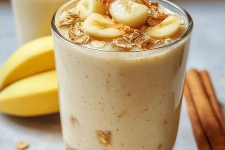 Licuado de Manzana, Canela y Avena! Bebida Nutritiva y Deliciosa