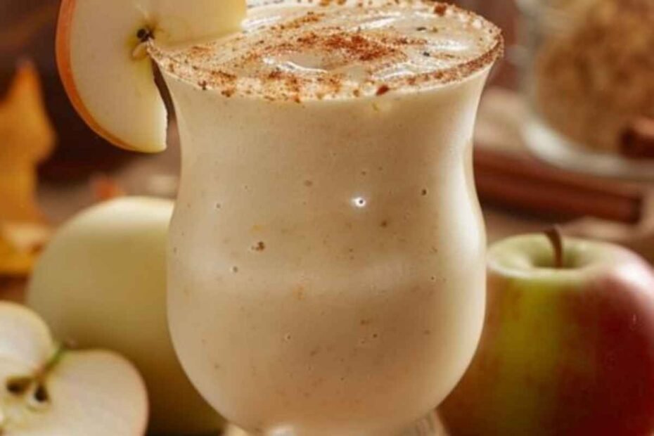 Licuado de Manzana, Canela y Avena! Bebida Saludable Deliciosa