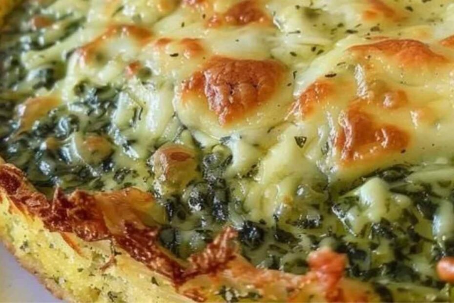Deliciosa Tarta de Espinacas y Queso con Masa de Papa
