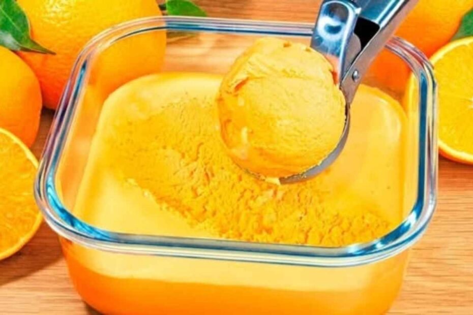 Helado Casero de Naranja! La Receta Perfecta para Disfrutar en Familia