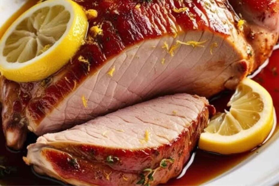 Lomo de Cerdo al Limón y Tomillo! Receta Deliciosa y Aromática