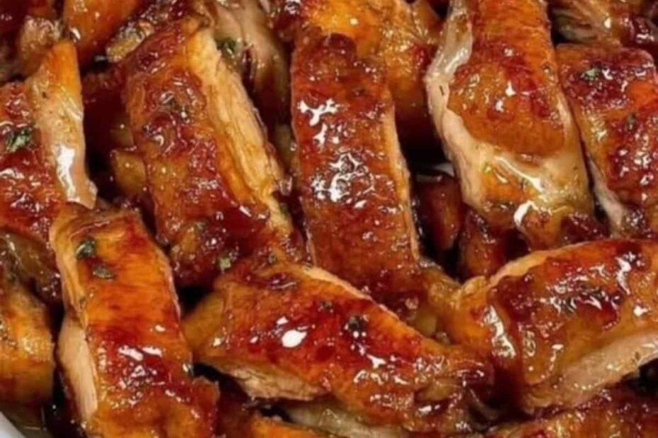 Pollo Glaseado con Miel y Salsa de Soja! Receta Deliciosa y Fácil para Sorprender a Todos