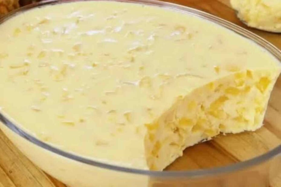 Postre de Piña Maravilloso! Delicias Tropicales en Cada Bocado