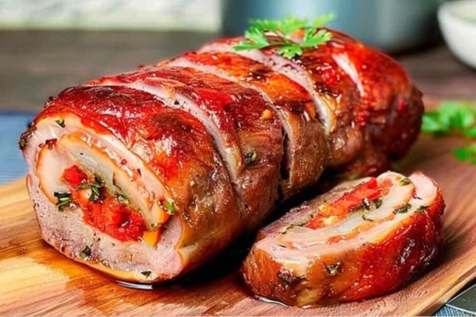 Rollo de Carne Relleno! Una Delicia Clásica y Versátil