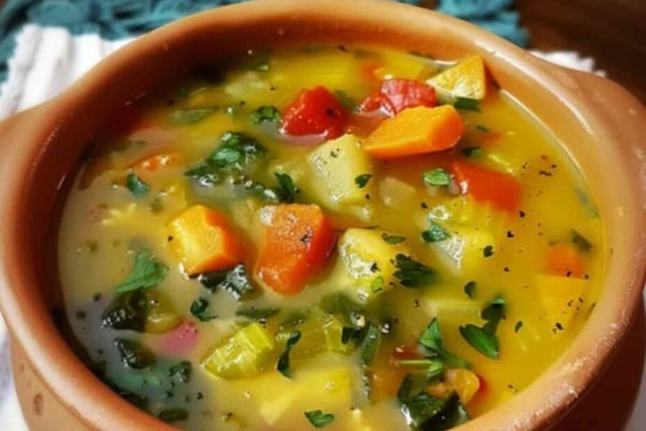 Sopa Quemagrasa de Verduras! Perfecta para desintoxicar y adelgazar de manera saludable