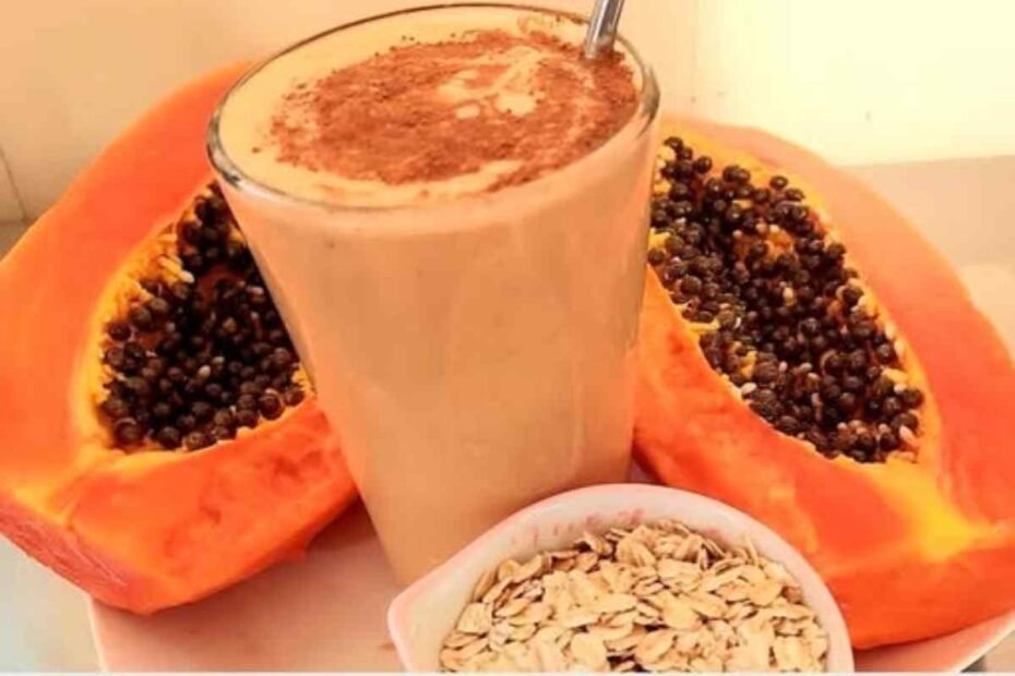 Batido de Papaya y Avena! La Bebida Nutritiva que Revitaliza tu Día