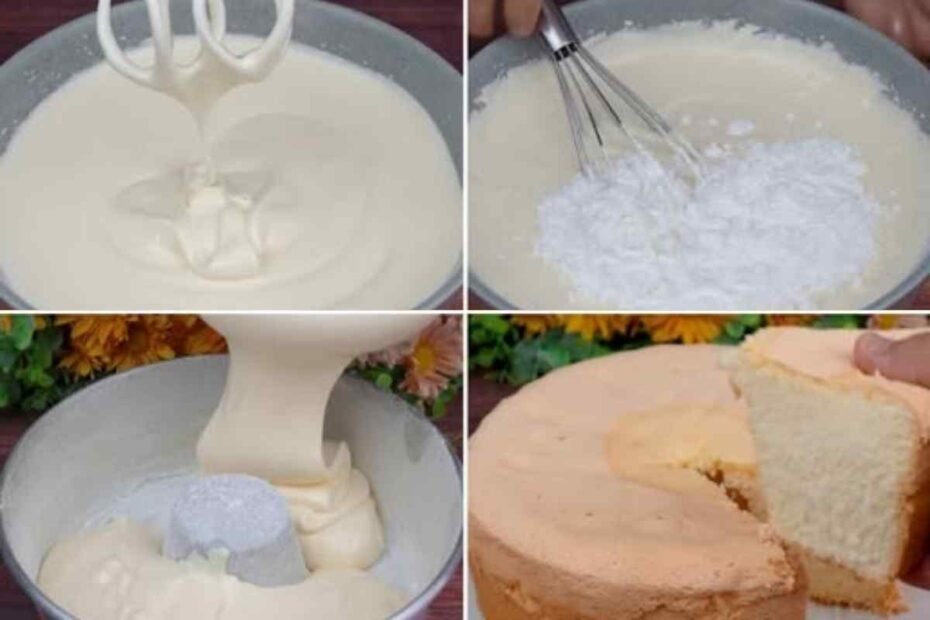 Bizcocho Súper Esponjoso de Maicena! La Receta Perfecta para un Postre Ligero y Delicioso