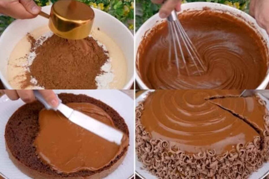 Bizcocho de Chocolate con Dulce de Leche! Receta Perfecta para los Amantes del Chocolate