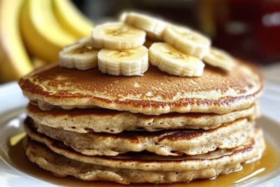 Panqueques de Avena y Plátano Sin Harina! Receta Saludable y Deliciosa para Disfrutar en Cualquier Momento