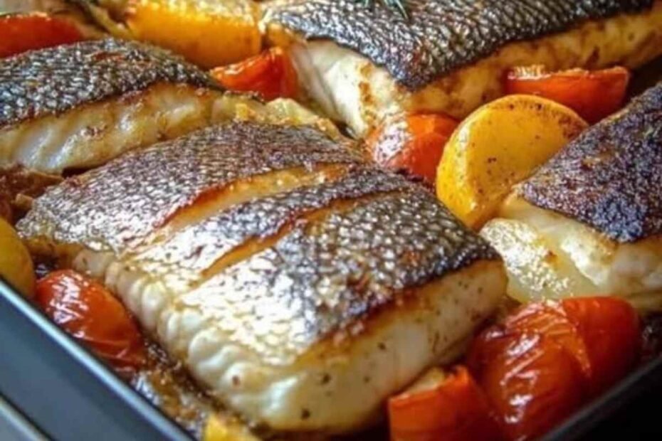 Pescado al Horno con Verduras! Una Opción Saludable y Deliciosa