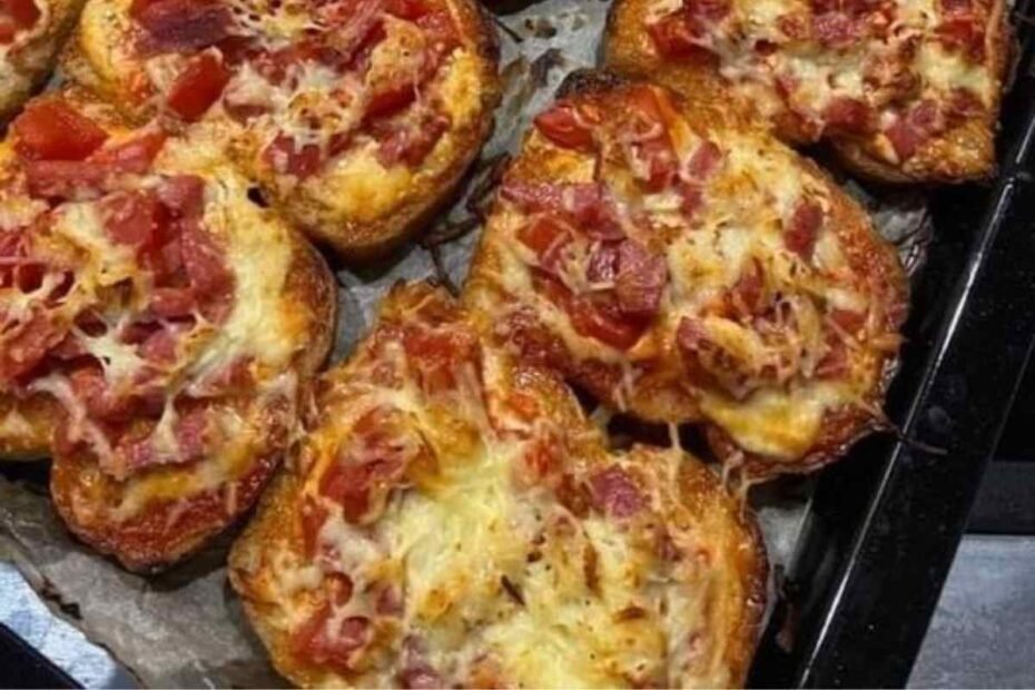 Pizza en Pan Francés! Combinación Perfecta de Sabores y Facilidad de Preparación