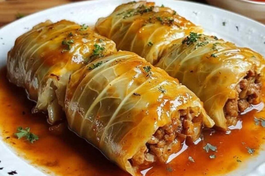 Rollitos de Repollo con Carne! Un Plato Tradicional con Sabor Inconfundible