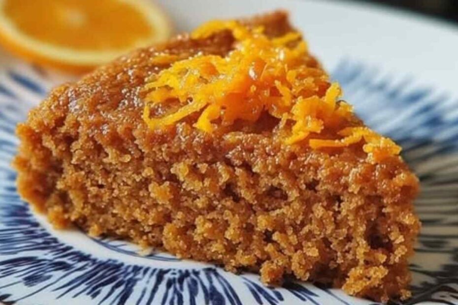Tarta de Zanahoria y Naranja! Receta Saludable, Sin Harina y Sin Azúcar