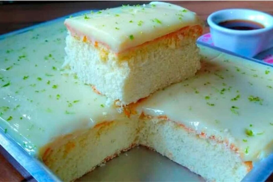 Bizcocho de Limón con Glaseado! Un Postre Esponjoso que Celebra la Frescura