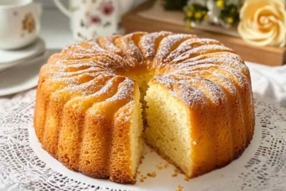 Bizcocho de la Abuela! Tradición y Sabor en Cada Bocado