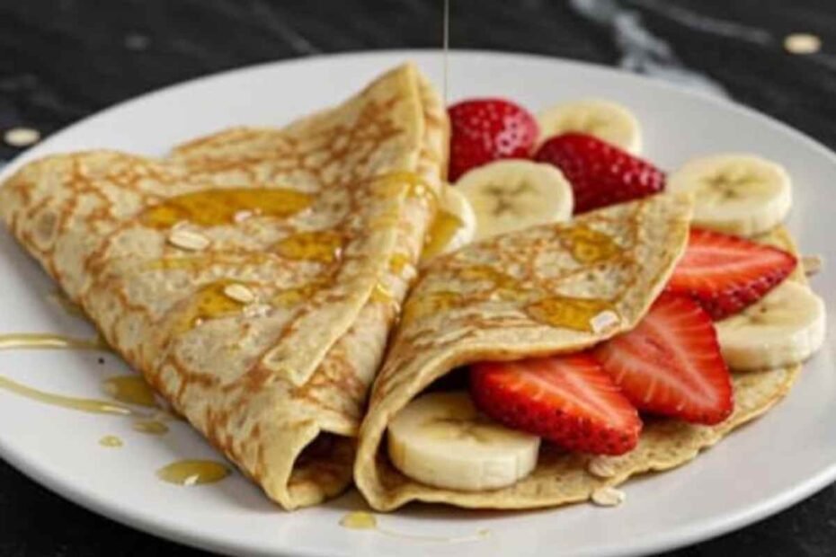 Crepes de Avena! Receta Profesional para un Desayuno Saludable y Delicioso