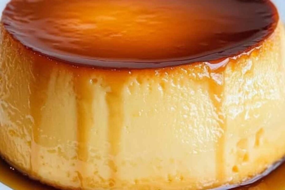 Flan Esponjoso Casero! Un Postre Irresistible para Endulzar tus Momentos