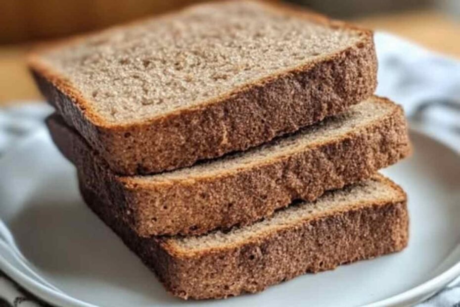 Pan de Trigo Sarraceno Básico Sin Gluten y Sin Azúcar