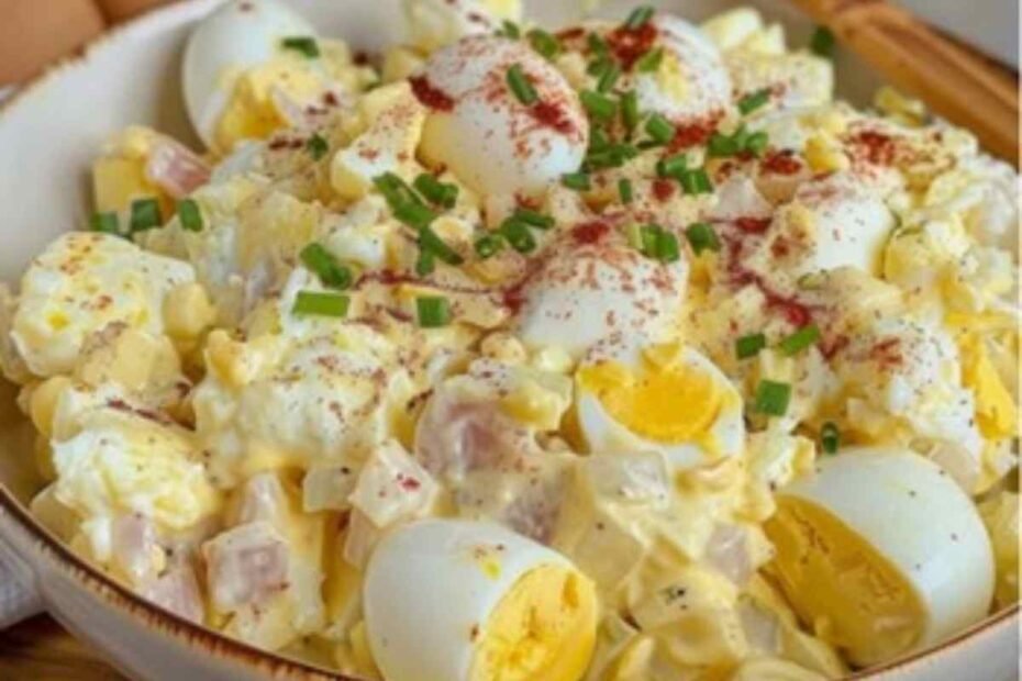 Ensaladilla de Huevo Alemana! Plato Clásico y Refrescante