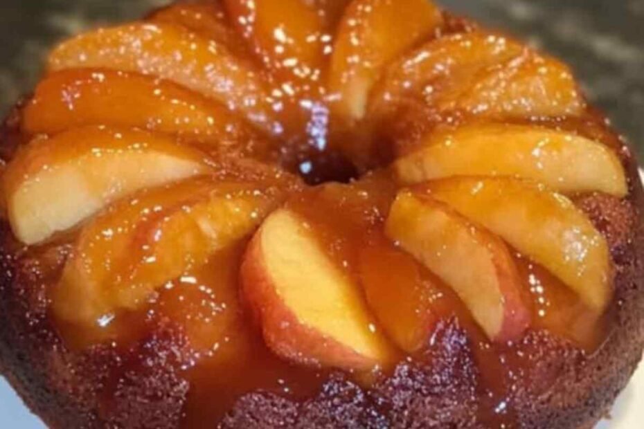Tarta de Manzana Invertida! Clásico Irresistible