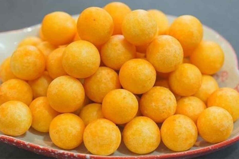 Bolitas de Queso Doradas y Crujientes