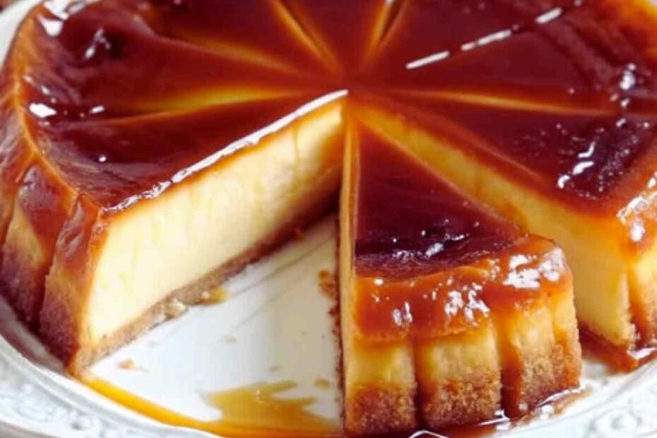 Tarta de Queso de Abuela! De Caramelo y Tradición Casera